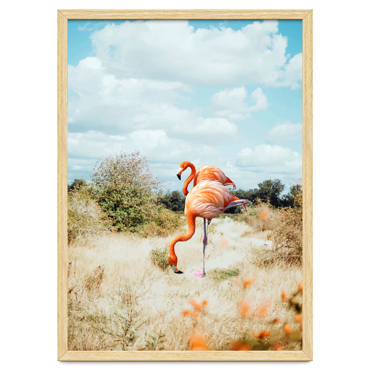 Flamingo Couple