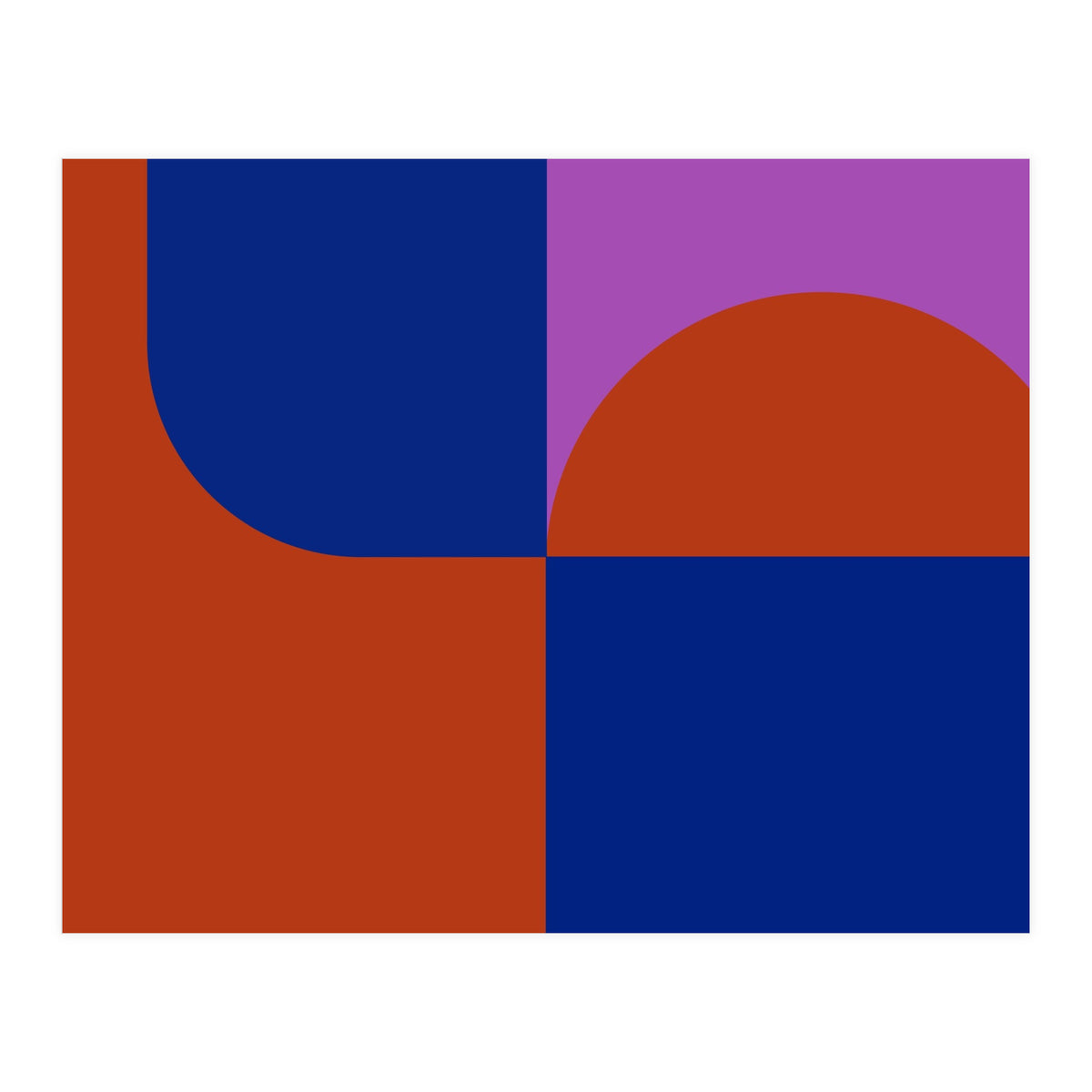 Sunny city | abstract modern (Print Only)