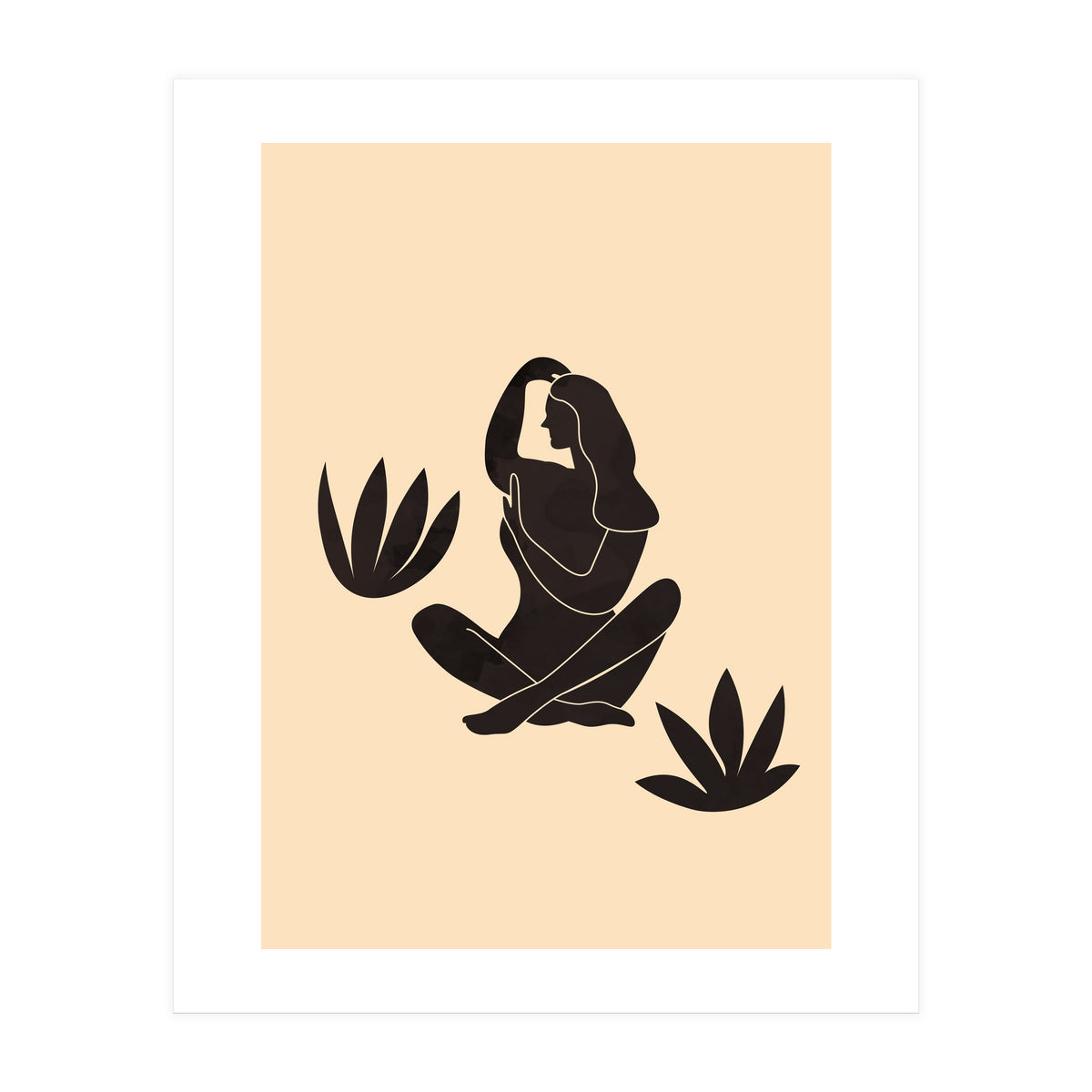 Female Body Line Art (Print Only)