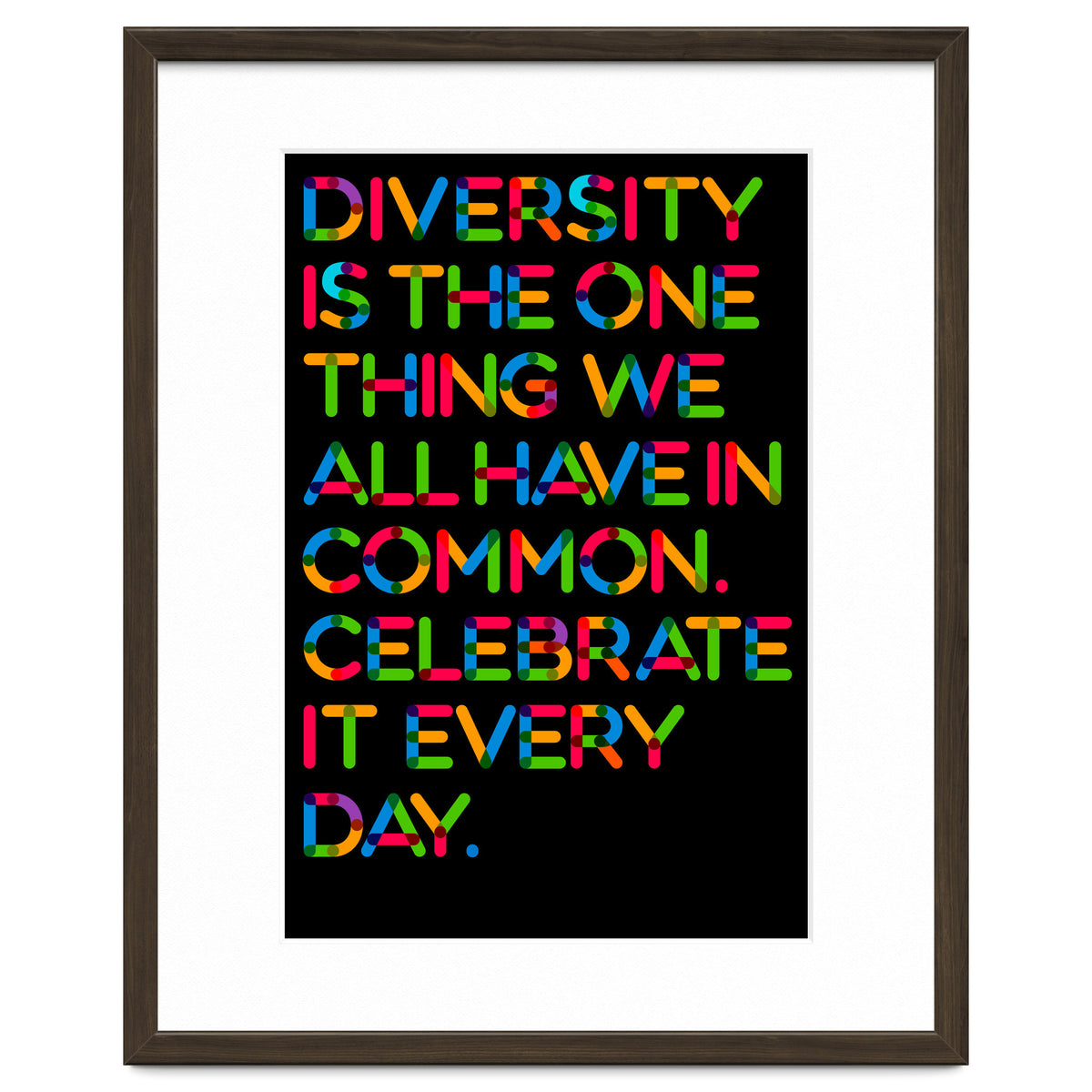 DIVERSITY (black Version)