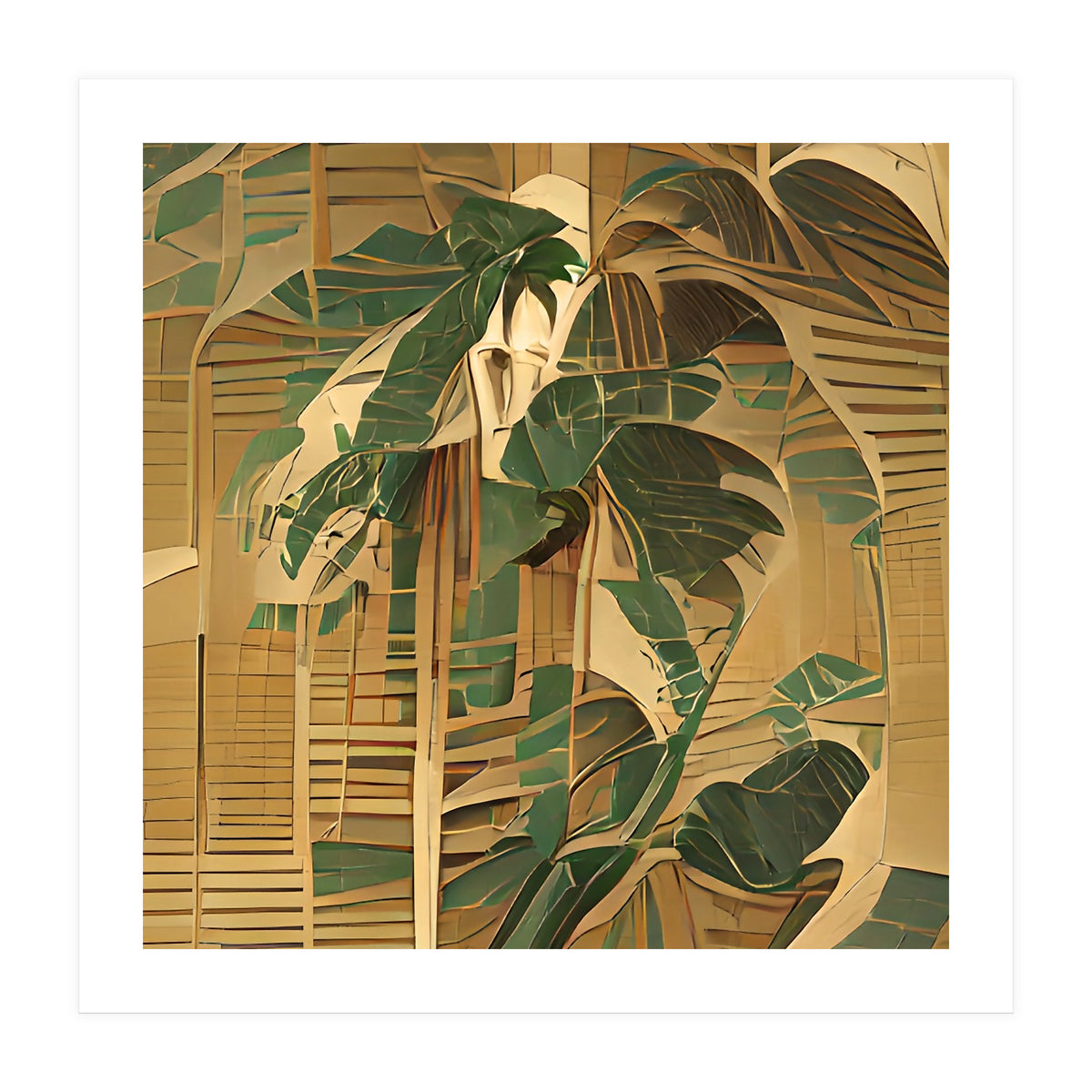 GROOVY-TROPICAL-1-A (Print Only)