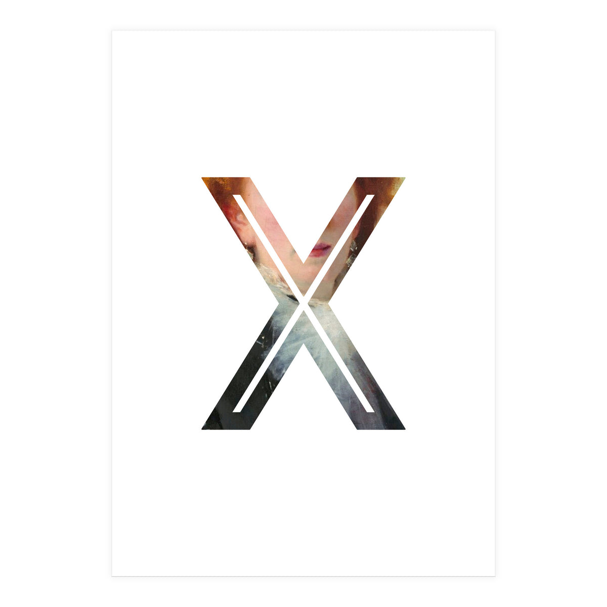 Letter X - (Impress) (Print Only)