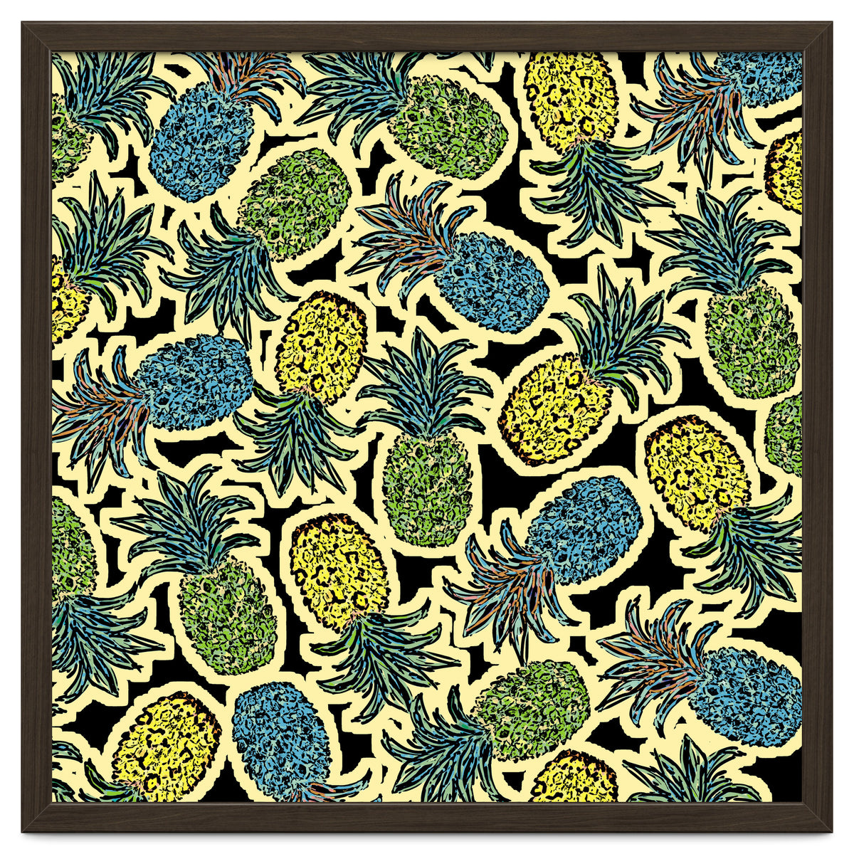 Pineapple Pandemonium Retro Tone