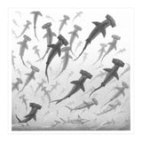 Schooling Hammerheads (Print Only) thumbnail