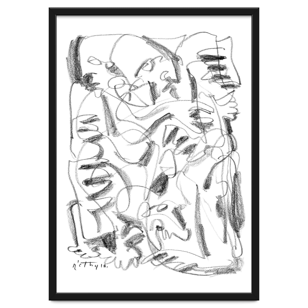 Out of the Shadows - b&w