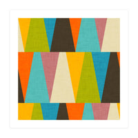 Retro Color Block Triangle (Print Only)