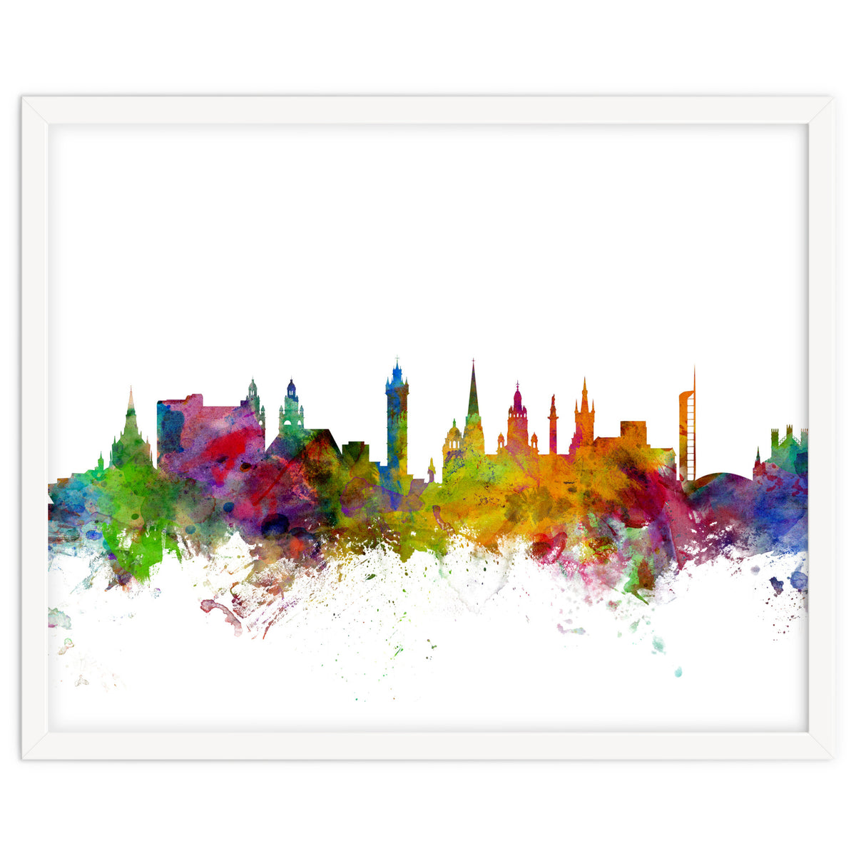 Glasgow Scotland Skyline