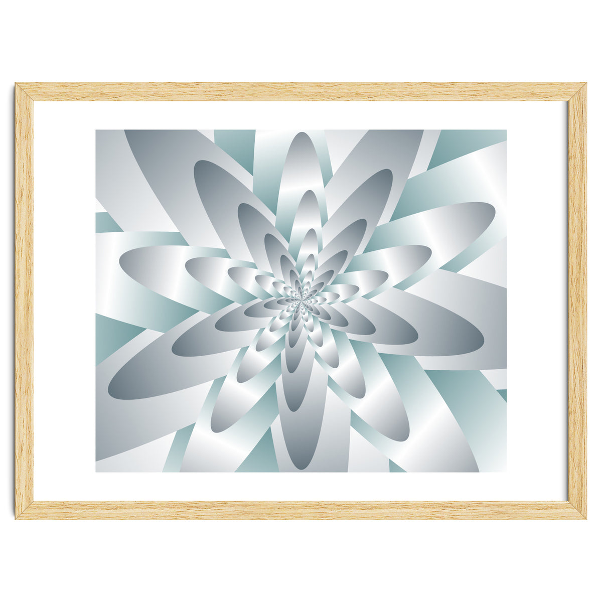 Swirl Flower Pattern