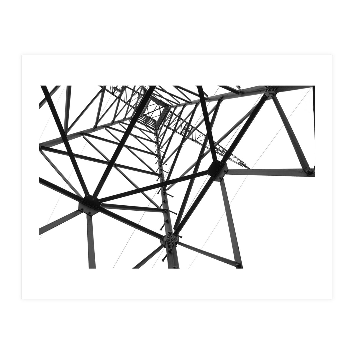 Electric Tower Inside, Industrial Germany (Print Only)