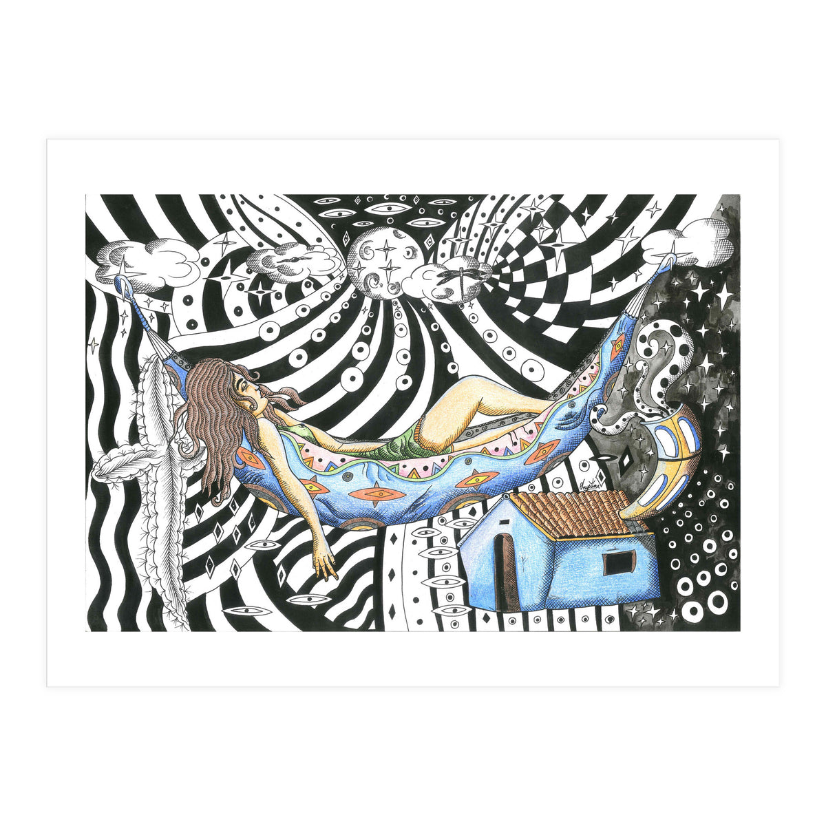 Under The Moonlight Of The Cariri (Print Only)