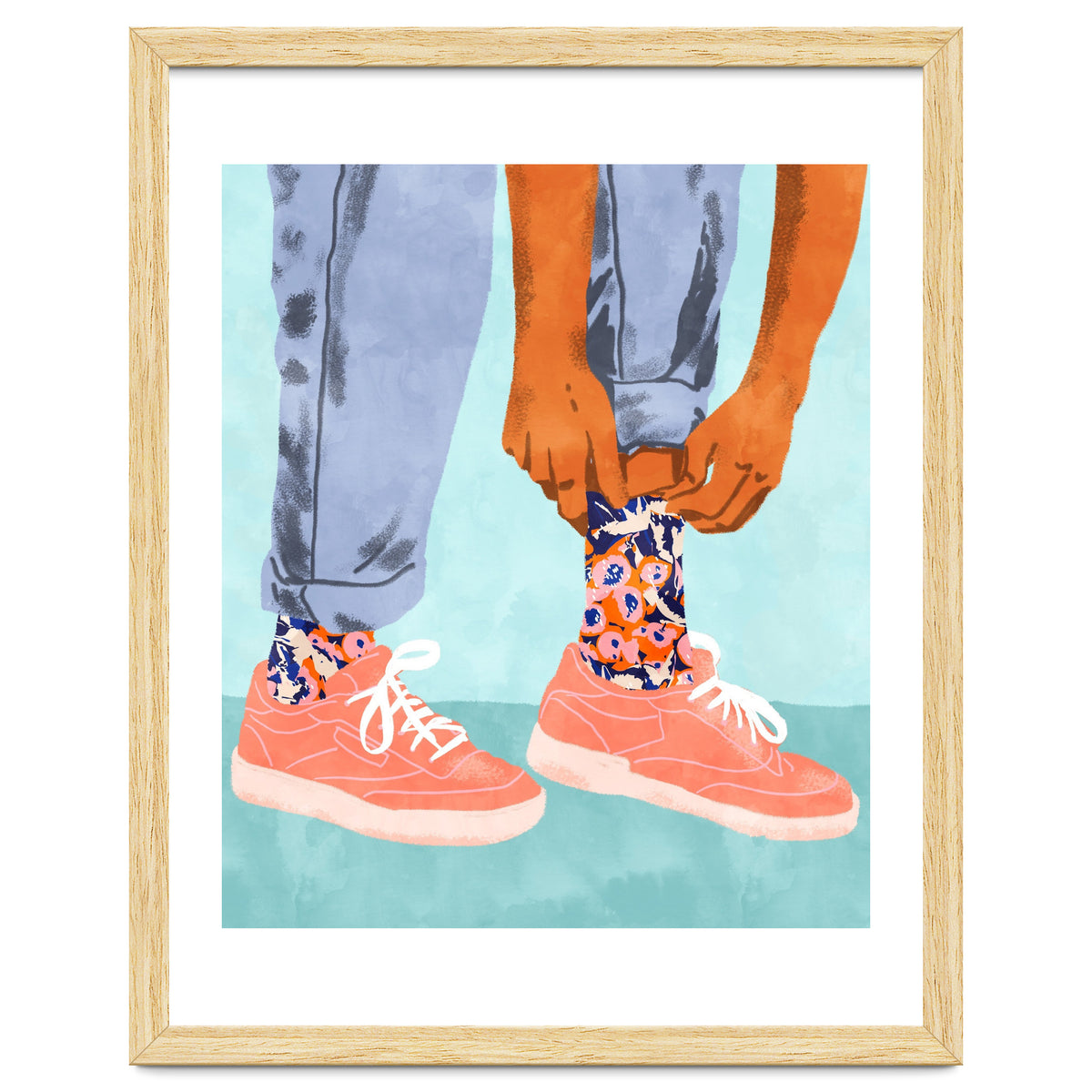 Pull Up Those Pretty Socks! | Optimism Hustle Positivity | Good Vibes Luck Po