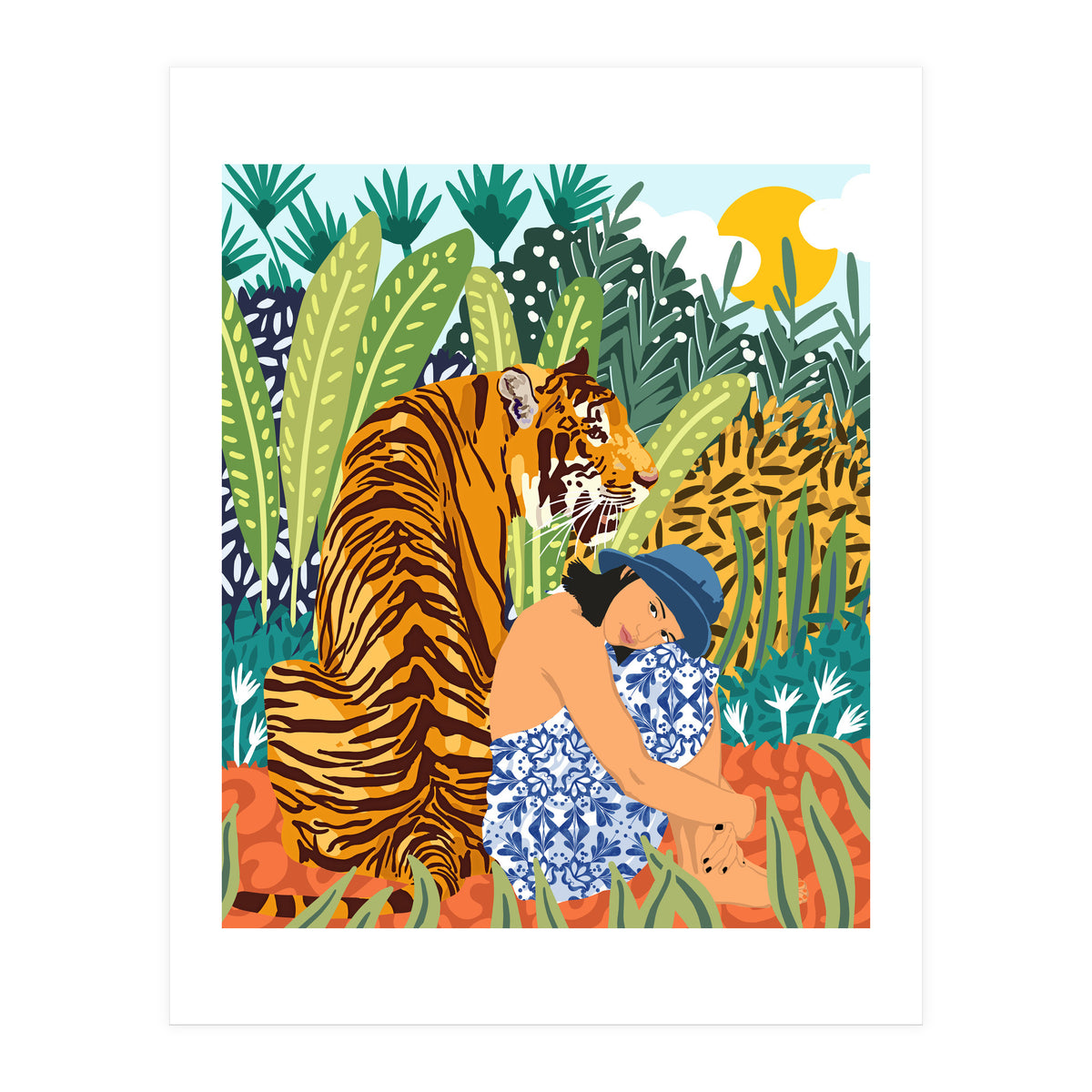 Awaken The Tiger Within (Print Only)