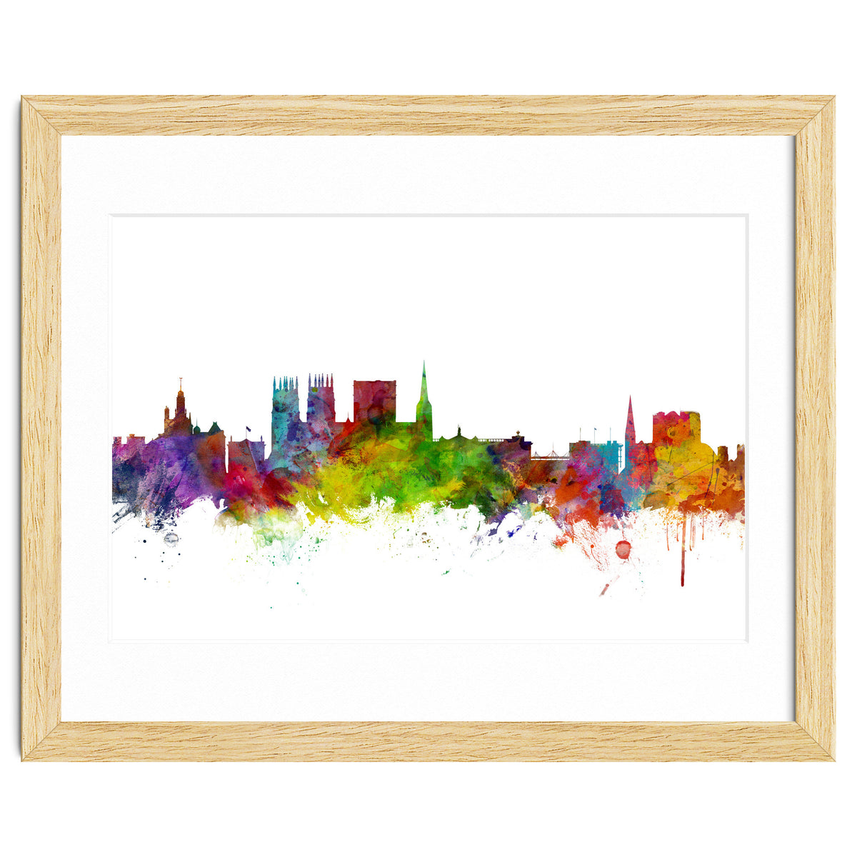 York England Skyline