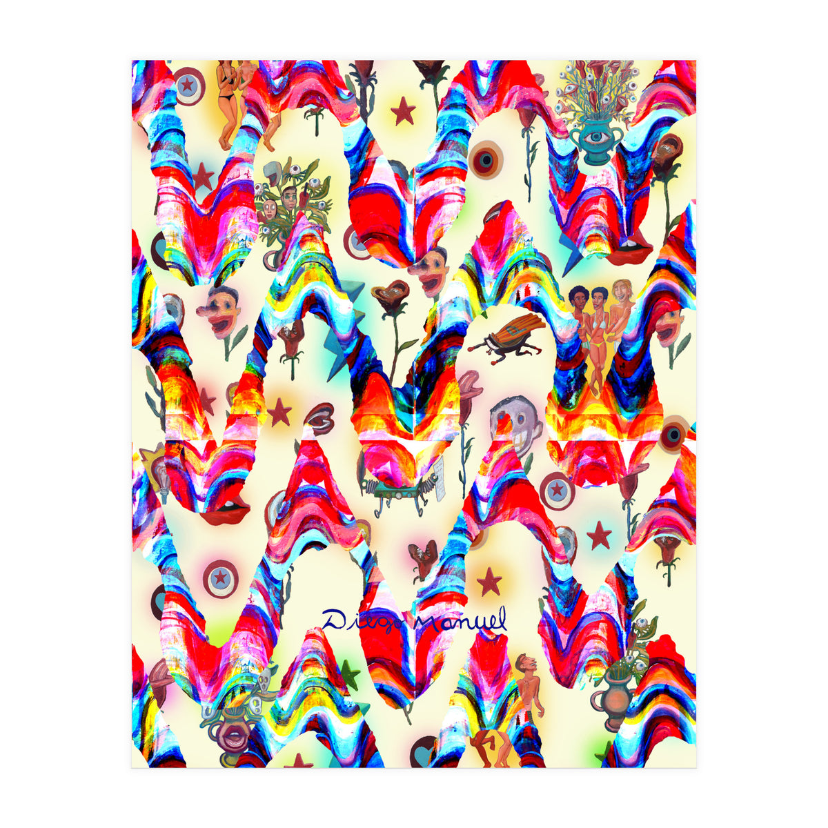 Pop Abstract 34 (Print Only)