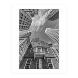 BOSTON Old State House and Skyscraper (Print Only) thumbnail