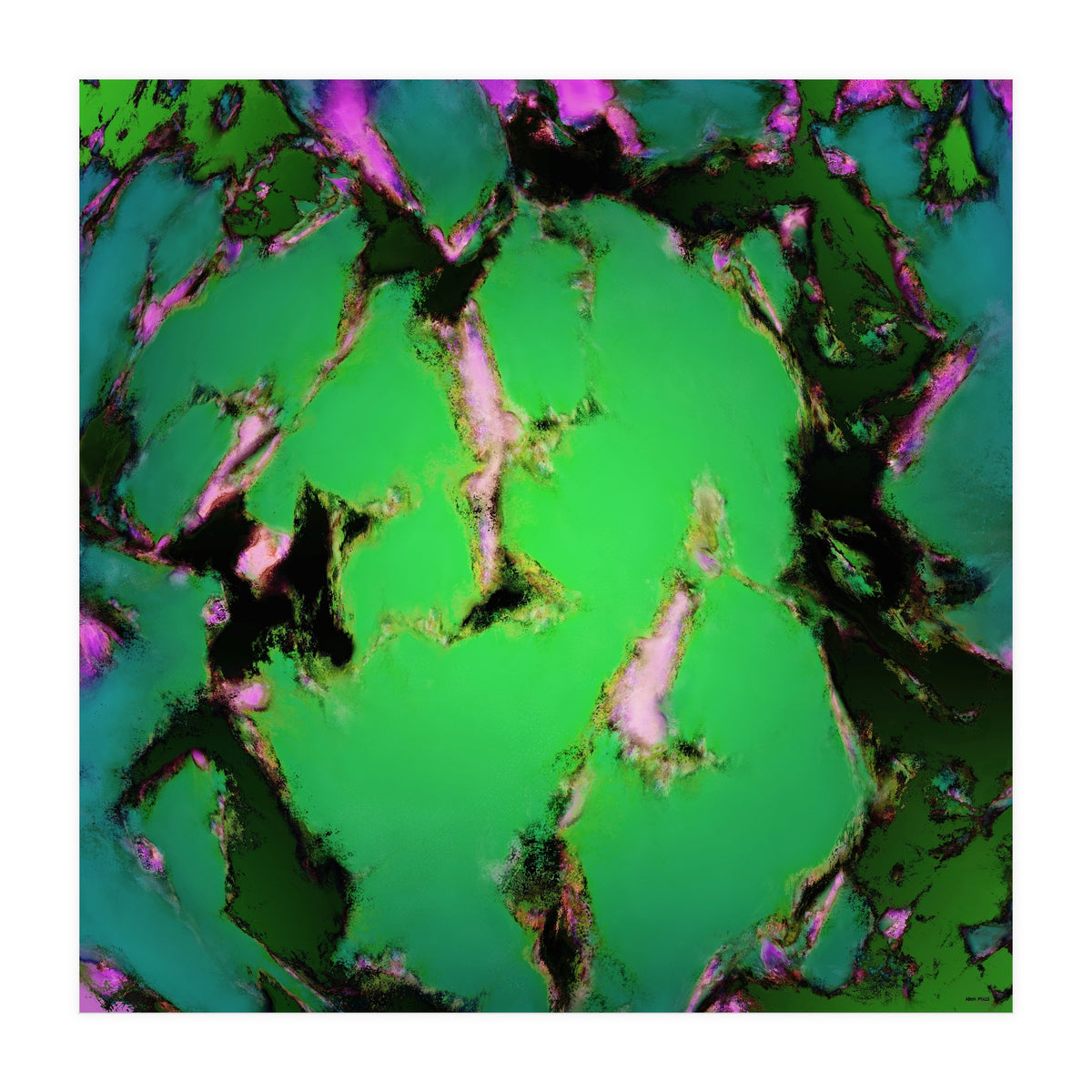 Soft Green Shatter (Print Only)