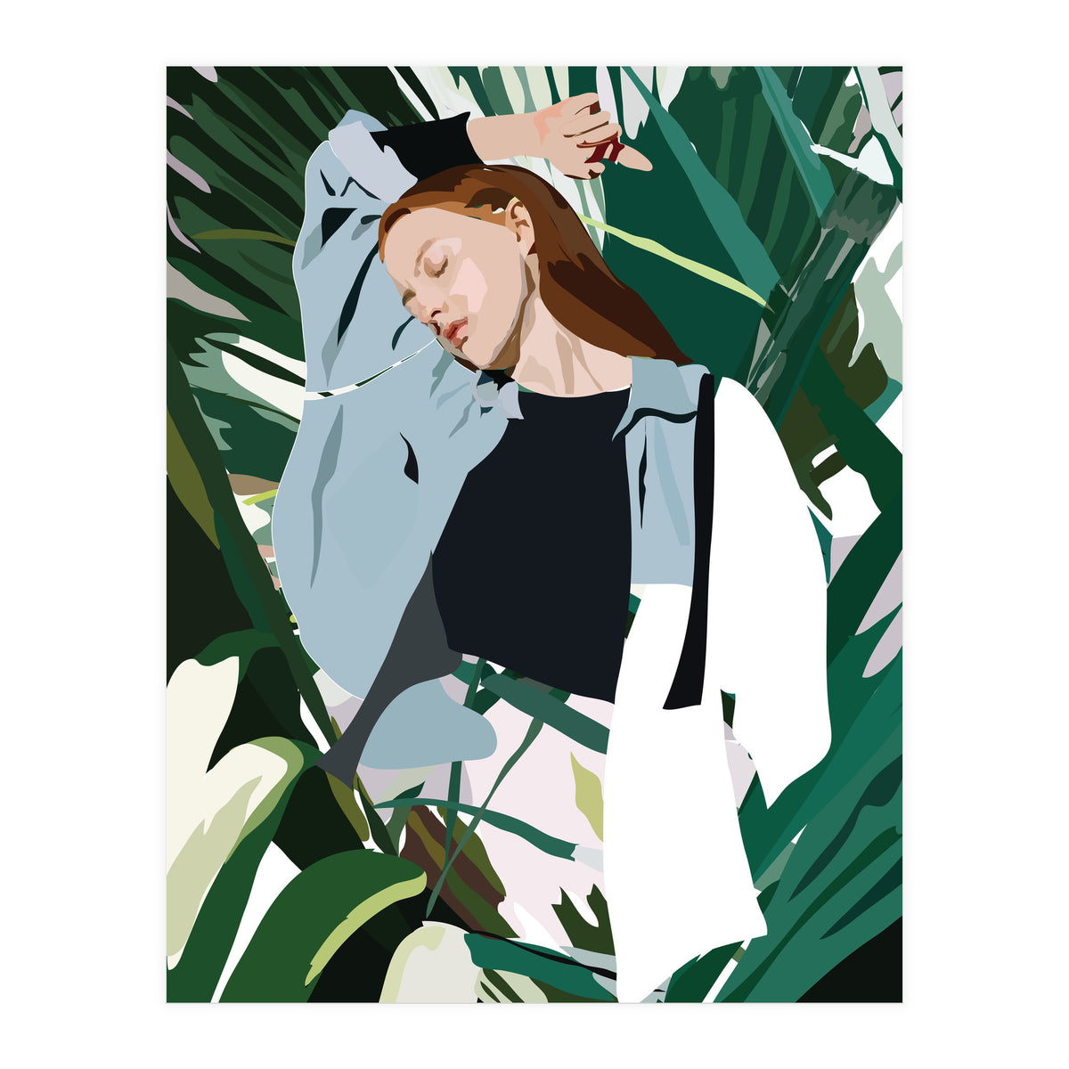 Blue Lady (Print Only)