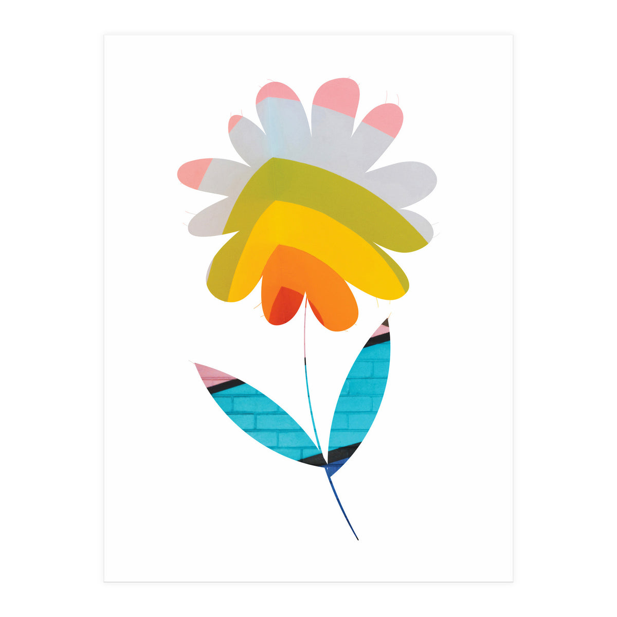 Graffiti Flower I (Print Only)