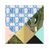 Geometric shapes of patterns and nature I  (Print Only)