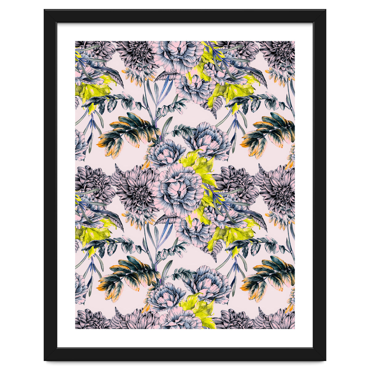 Flowering blooming in pink