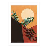 Bohemian Palm Tree Leaves (Print Only) thumbnail