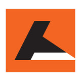Geometric Shapes No. 79 - orange & black (Print Only) thumbnail