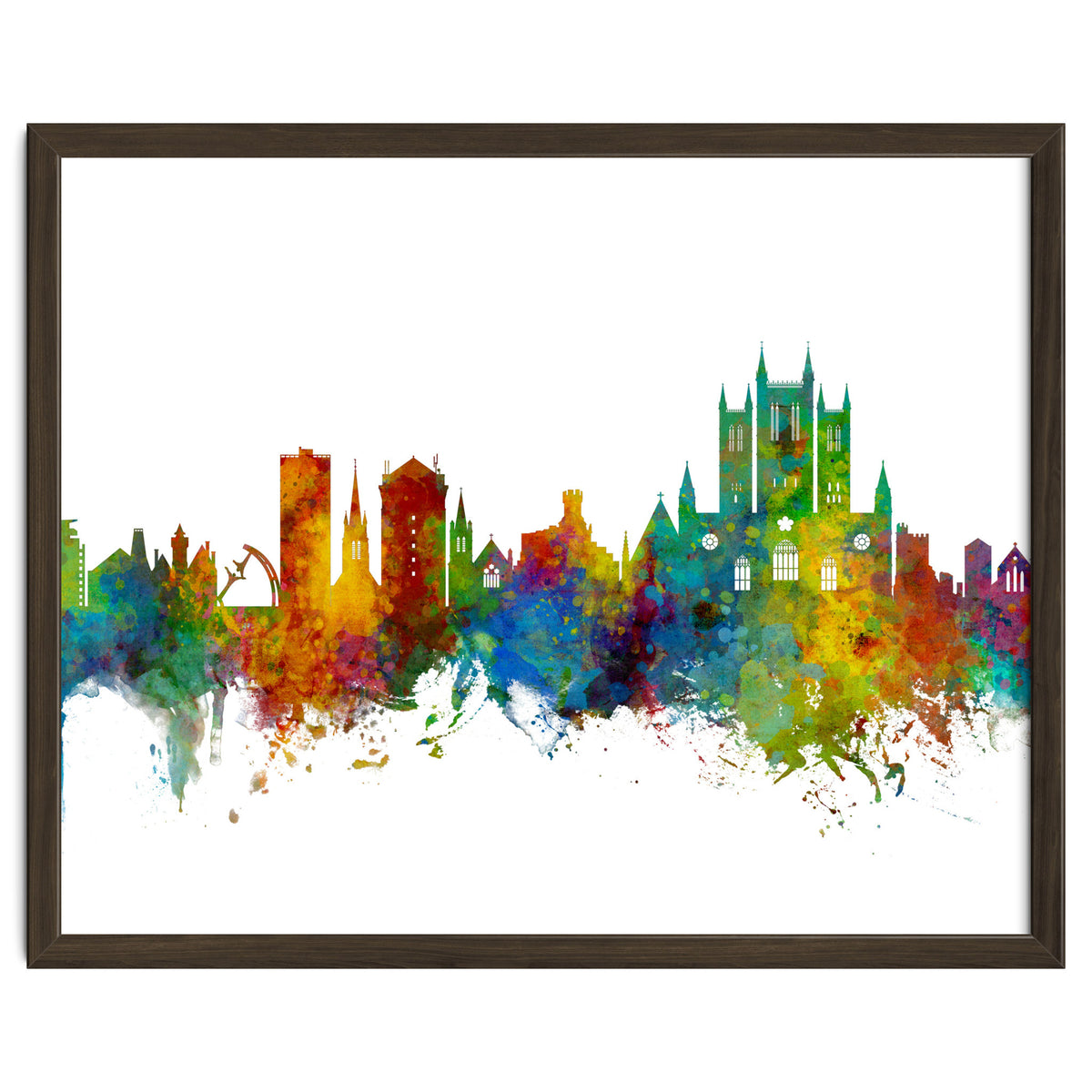 Lincoln England Skyline