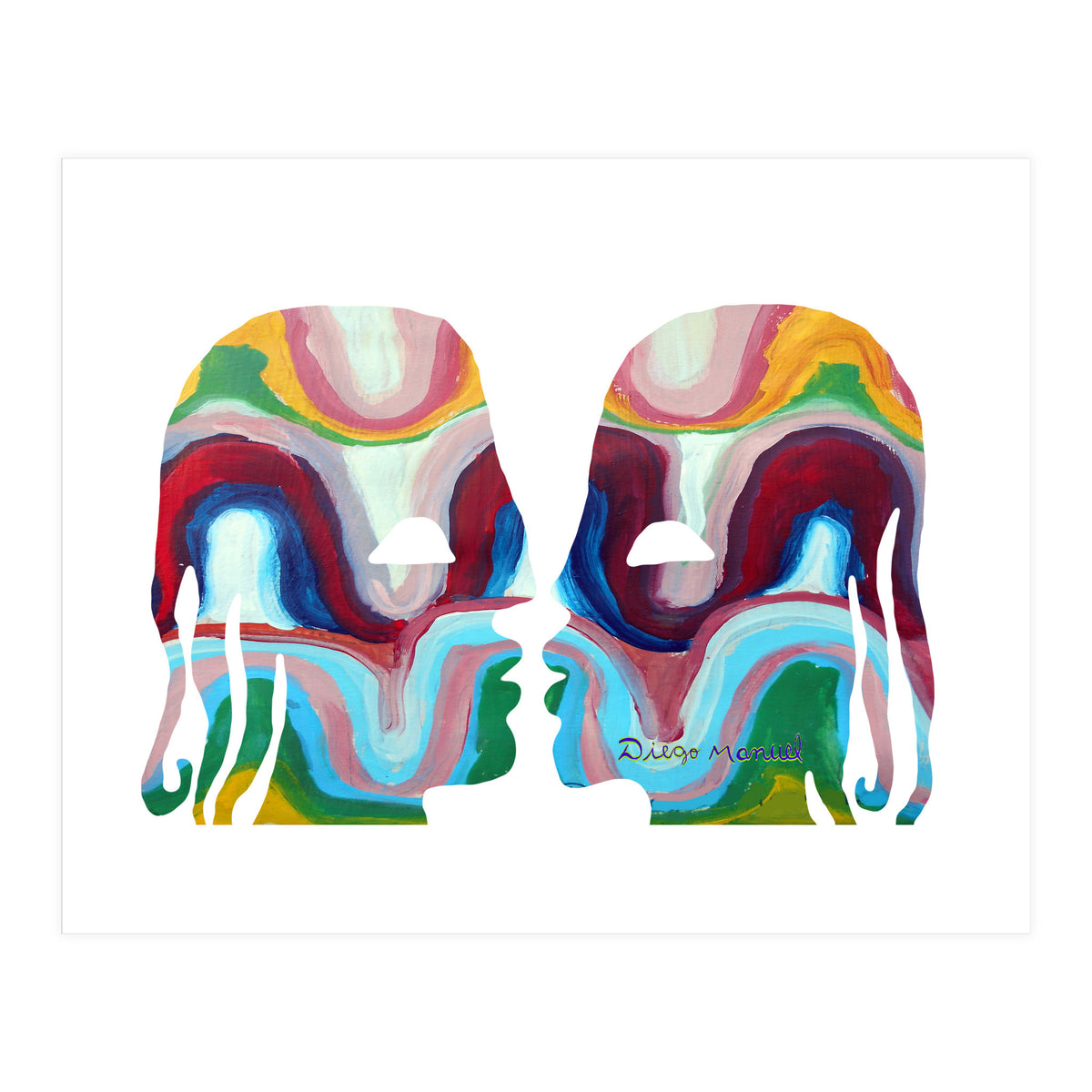 Abstracto Pop Nuevo 6  (Print Only)