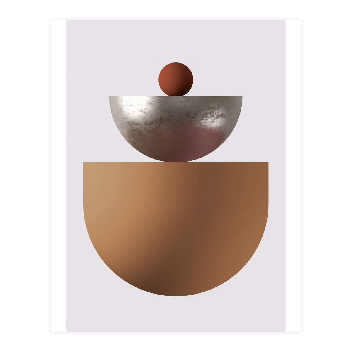 Terracotta balance 05 (Print Only)