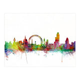 London England Skyline (Print Only) thumbnail