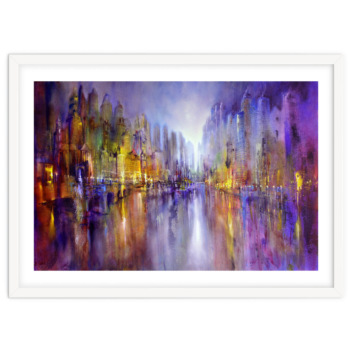 Stadt Am Fluss - city on the riverside