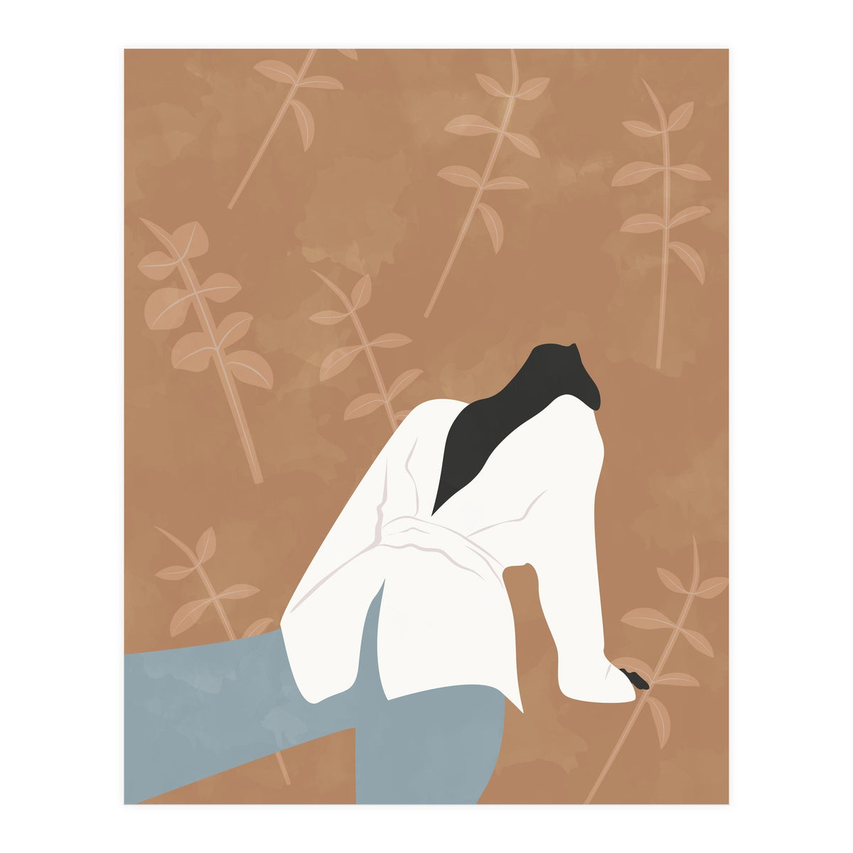 Female Mid Century Boho (Print Only)