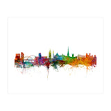 Newcastle England Skyline (Print Only) thumbnail