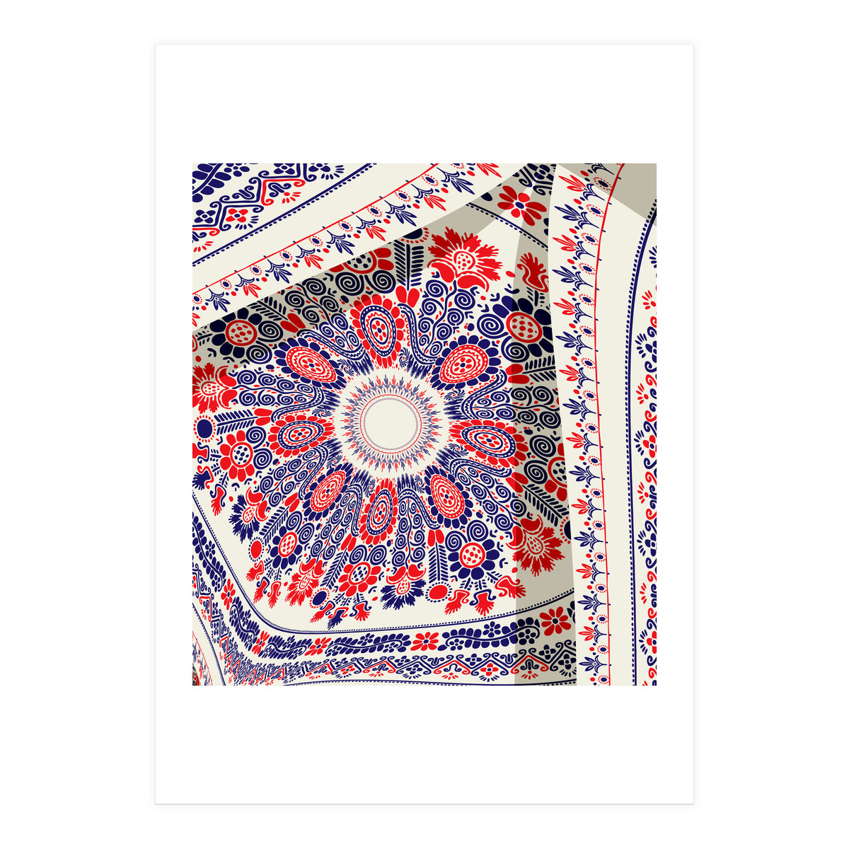 Romanian embroidery background 39 (Print Only)