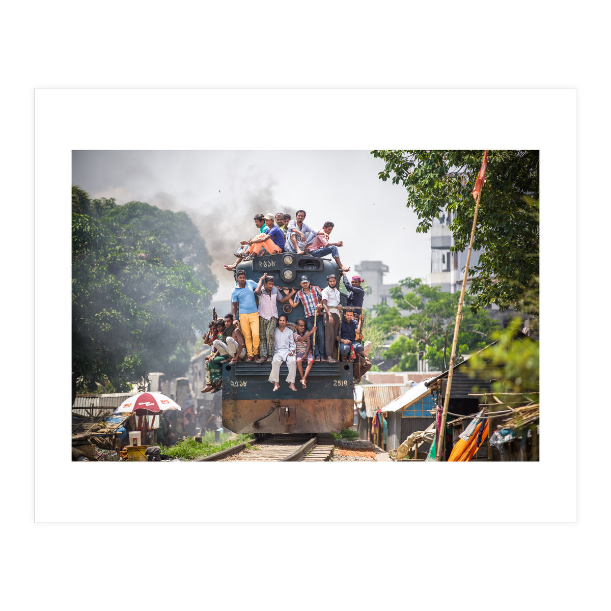 Train in the Kitchen (Print Only)