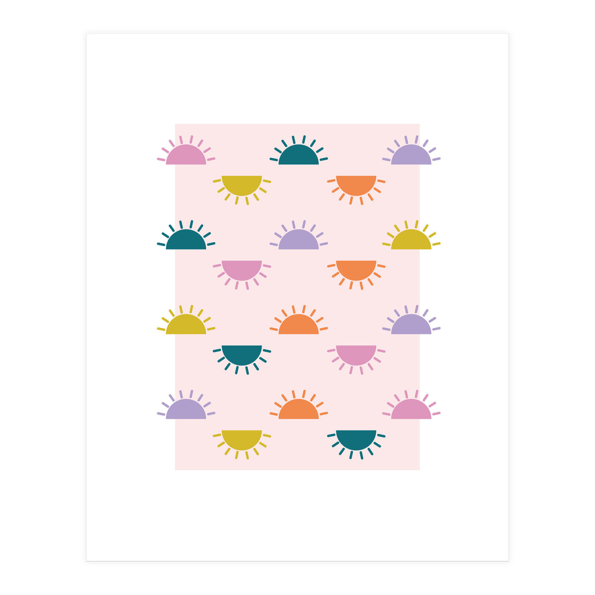 Sun All Over Rgb (Print Only)