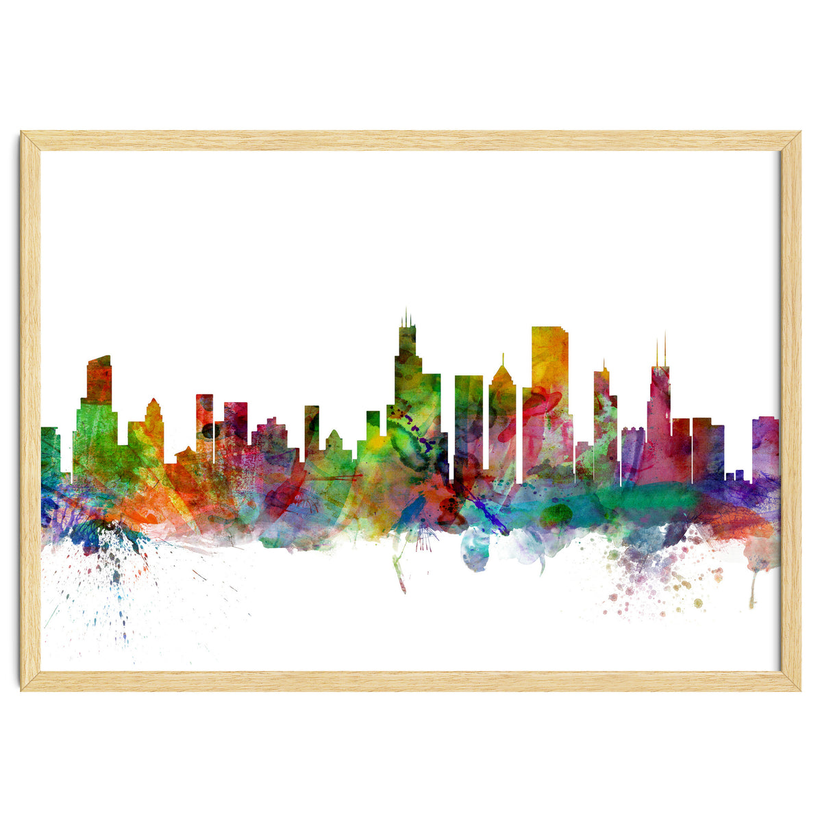 Chicago Illinois Skyline