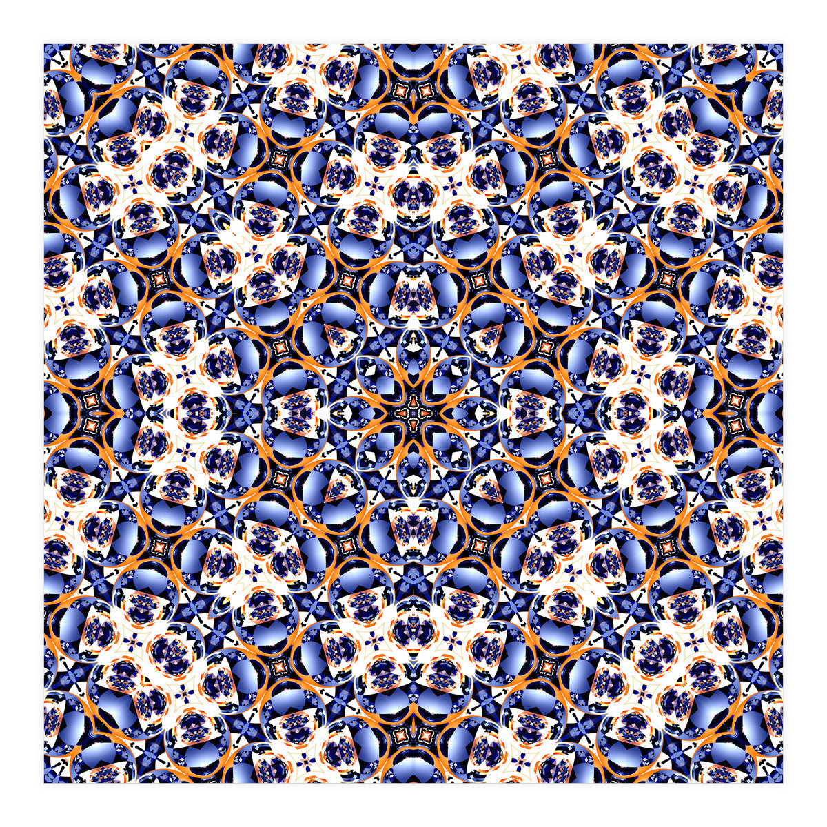Abstract Mandala Pattern (Print Only)