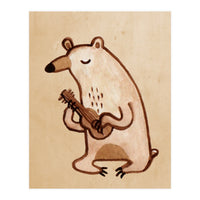 Ukulele Bear (Print Only)