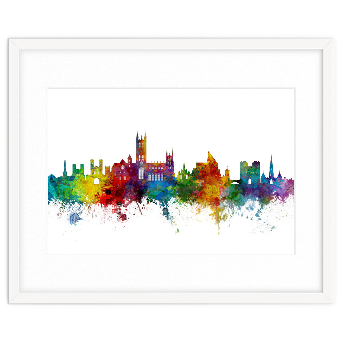 Canterbury England Skyline