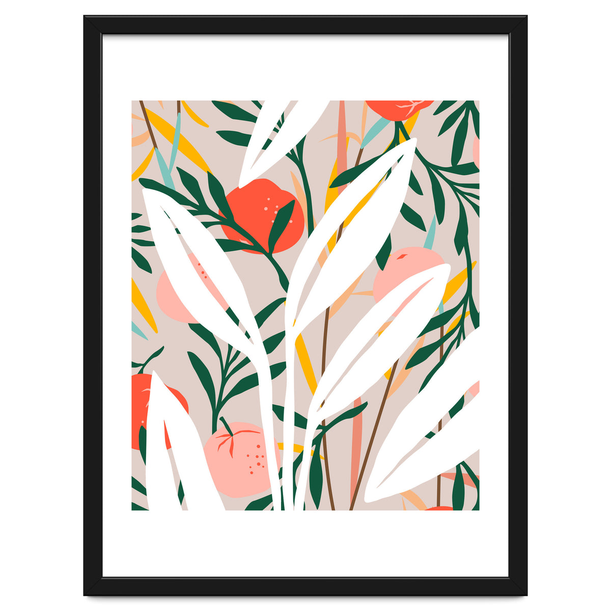 Abstract Plant Blush