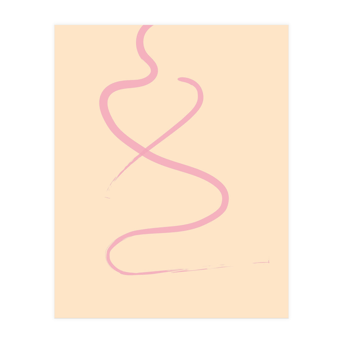 Seated line drawing No 2 (Print Only)