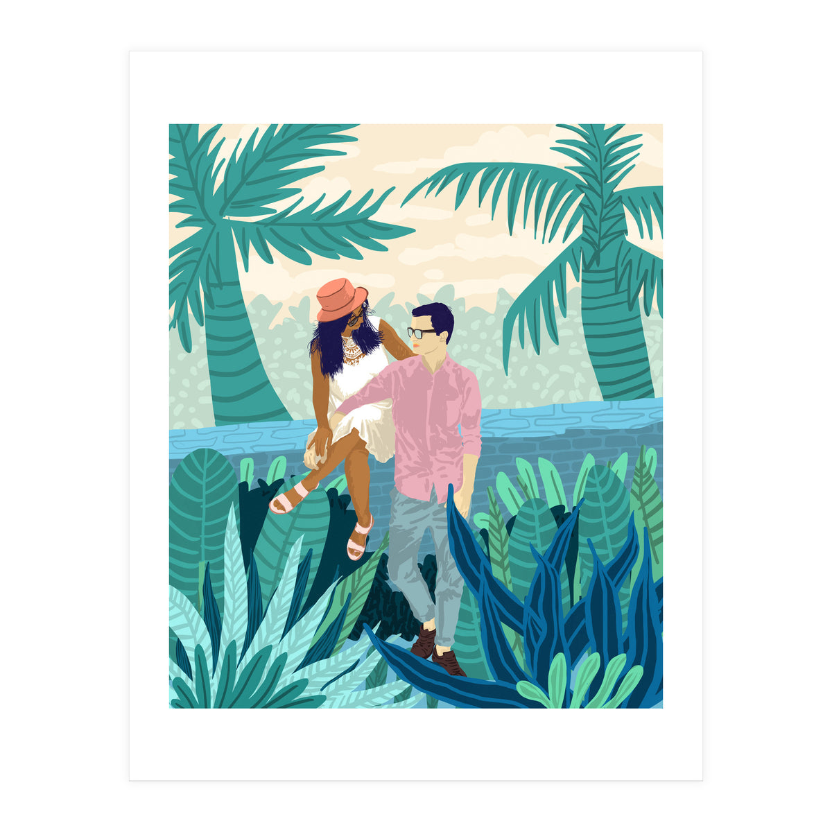 Tropical Romance (Print Only)