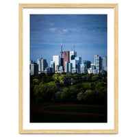 Toronto Skyline From Riverdale Park No 6 Color Version