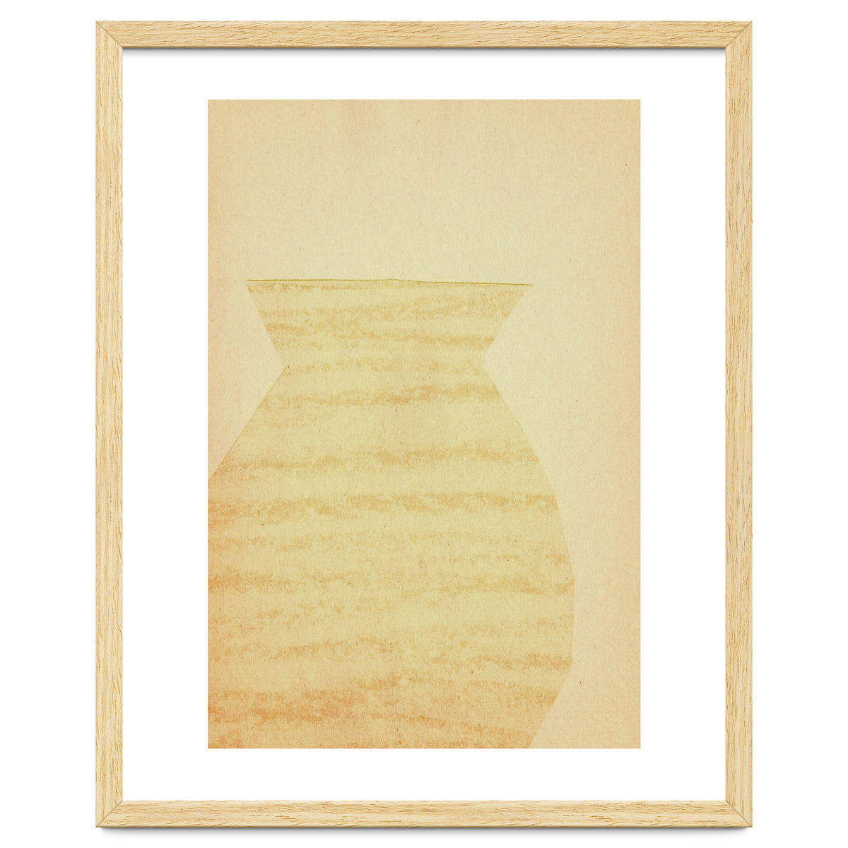 Minimalist pastel vase