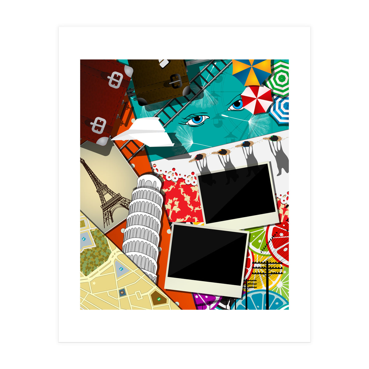 Travel Collage (Print Only)