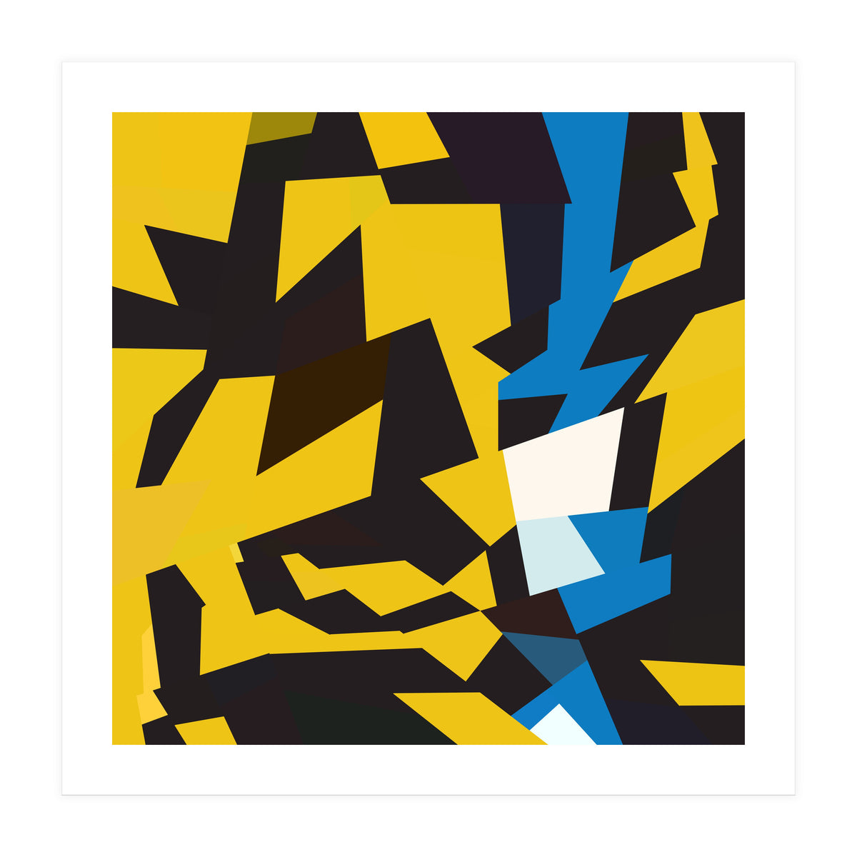 Blue and Yellow (Print Only)