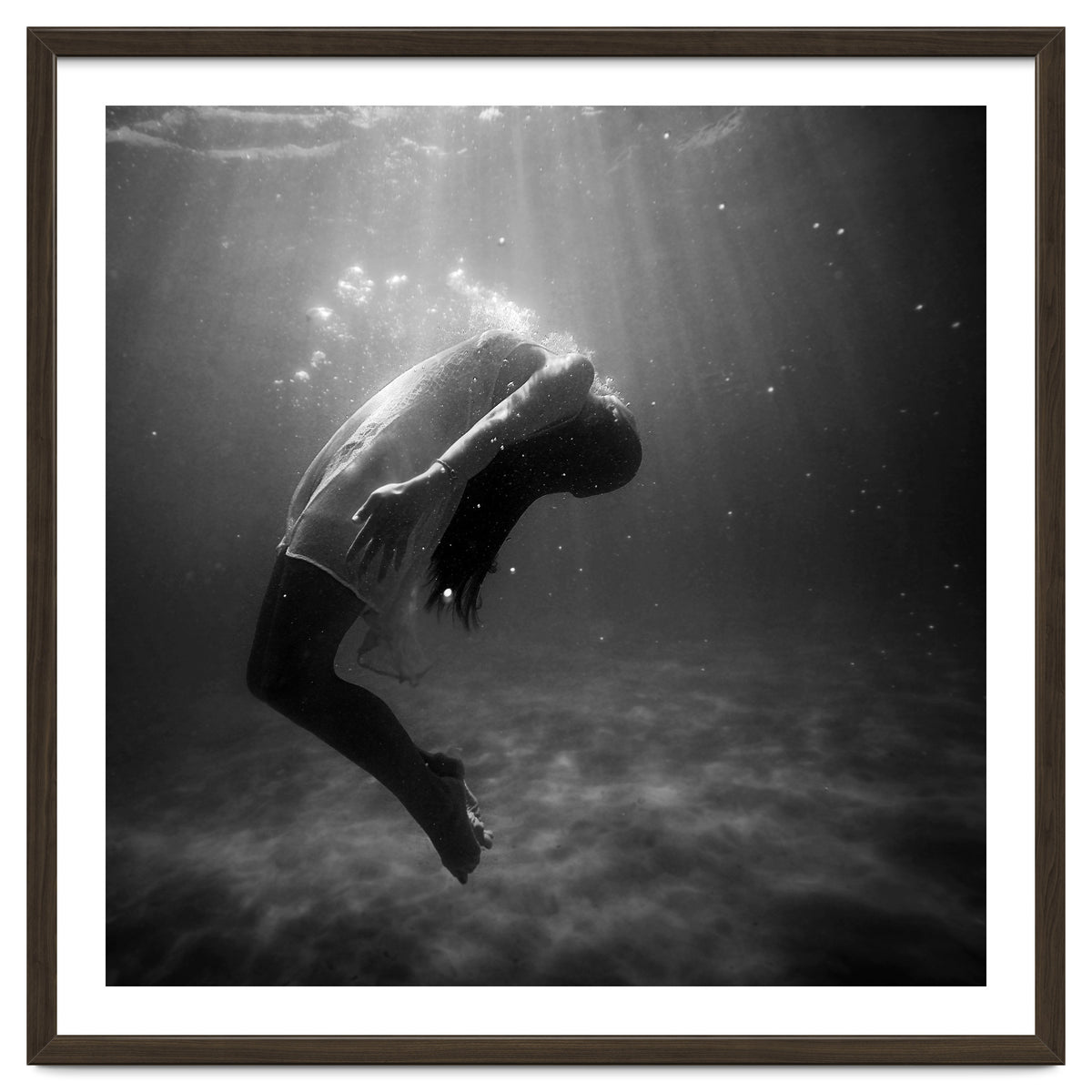 Woman Inside The Water