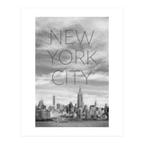 NYC Midtown Manhattan | Text & Skyline (Print Only) thumbnail