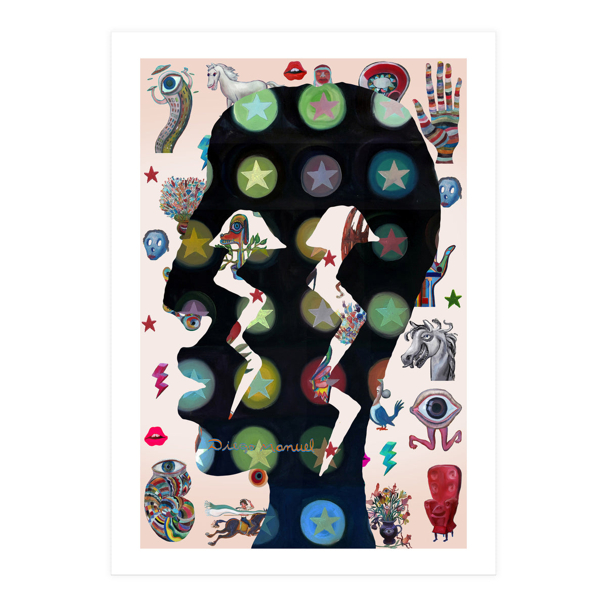 Perfil Con Rayos B 10 (Print Only)